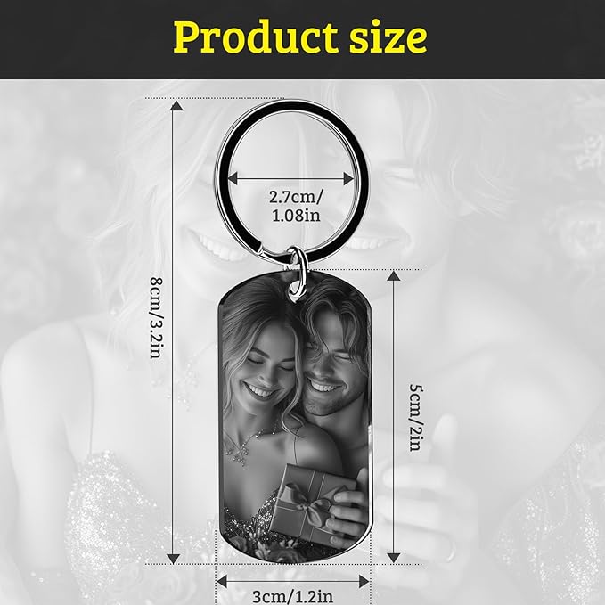 Custom Keychain with Picture