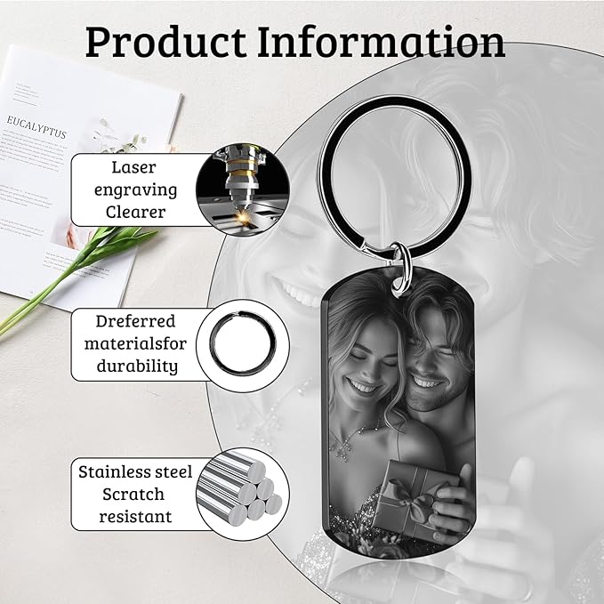 Custom Keychain with Picture