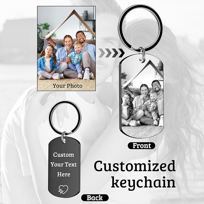 Custom Keychain with Picture