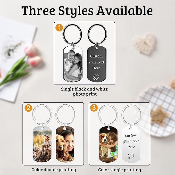 Custom Keychain with Picture