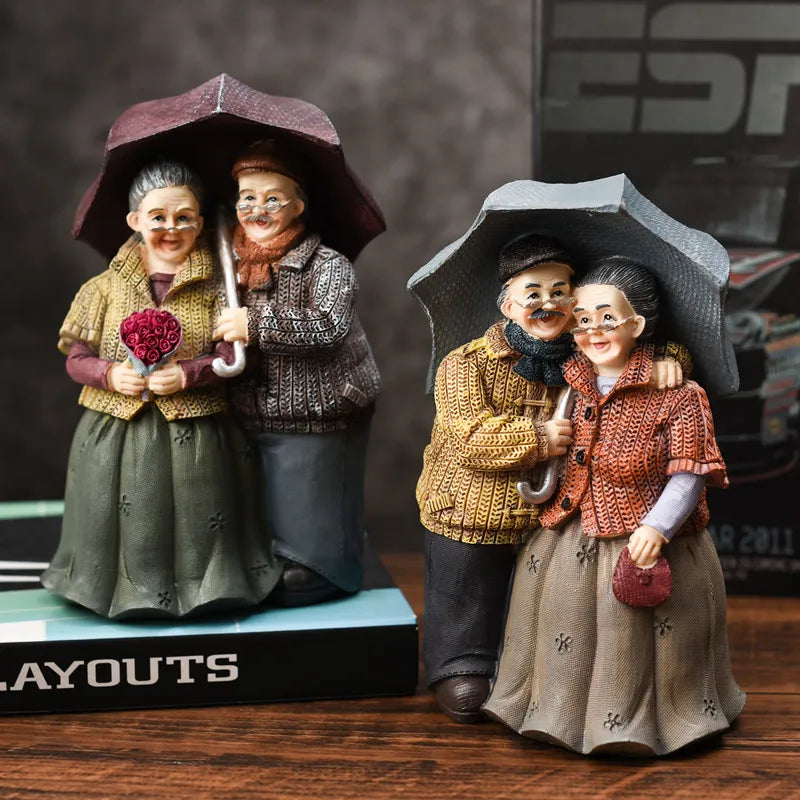 Gifts For Grandparents Elderly Home Decor Room Decoration Best Wishes Ornaments Sweet Wedding Souvenirs Old Couple Love Forever
